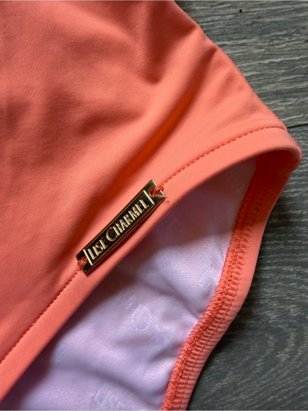 Lise Charmel Women Pink Déesse Lagon Seduction One-Piece Swimsuit Size M NWOT. - Picture 10 of 16